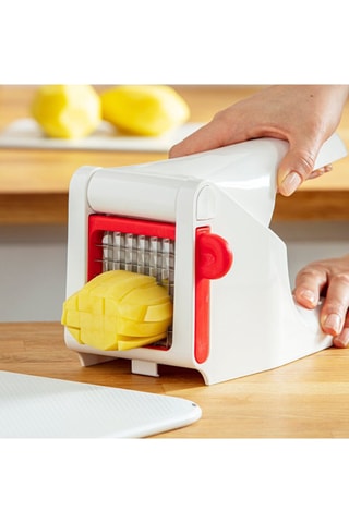 Friet- en Groentesnijder XL en Grill - Wit