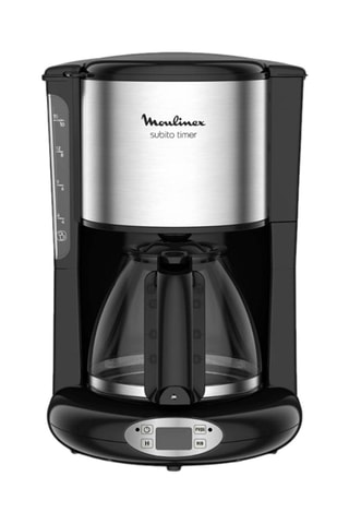 Programmeerbaar Koffiezetapparaat Subito - 1,25 l - 1000 W - Zwart