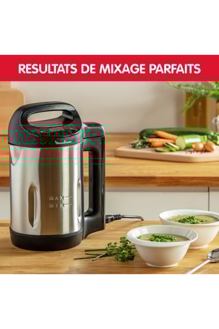 Verwarmende Blender My Daily Soup - 1,2 l - 1000 W - Zwart