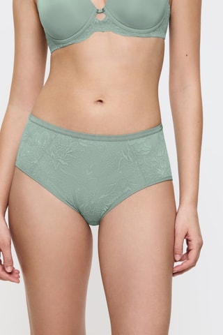 Culotte taille haute Amourette Charm T Maxi02 - Vert - Vert