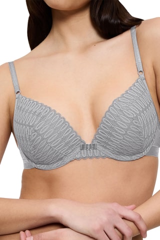 Soutien-gorge push-up Aura Spotlight - Gris