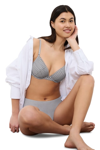 Soutien-gorge push-up Aura Spotlight - Gris