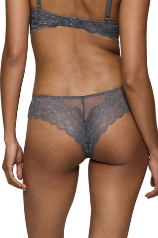 Culotte Sensual Spotlight Highleg Brazilian - Gris