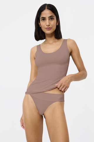 Débardeur Make-Up Illusion Tank - Marron