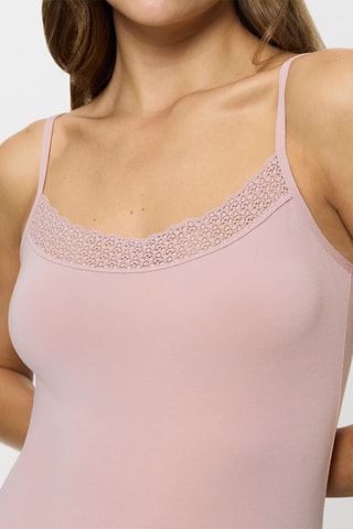 Débardeur Feel of Modal Spaghetti Top - Violet