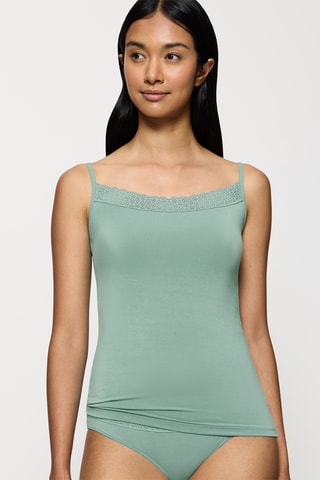 Débardeur Feel of Modal Spaghetti Top - Vert