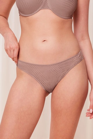 Tanga Harmony - Rose - Marron