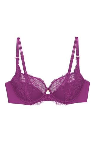 Soutien-gorge Wild Peony Florale - Violet