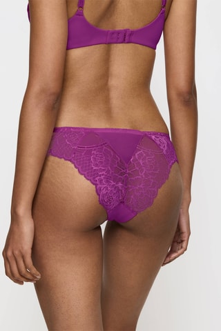 Tanga Wild Peony Florale Brazilian - Violet