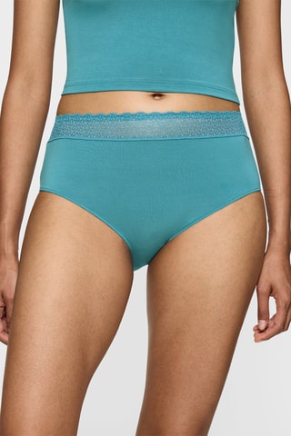 Culotte Feel of Modal Midi - Bleu