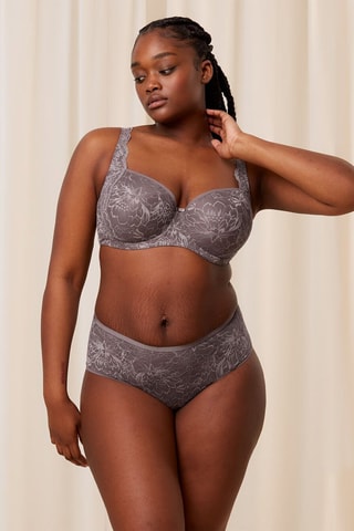 Culotte Amourette Charm  - Gris