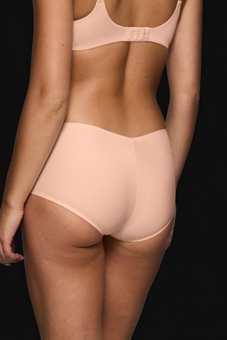 Shorty taille haute Body Make-Up Illusion Shorty EX - Jaune - Beige