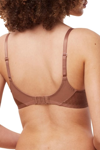Soutien-gorge ampliforme Azalea Florale  - Marron