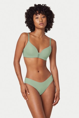 Tanga Flex Smart Highleg Brazilian - Vert