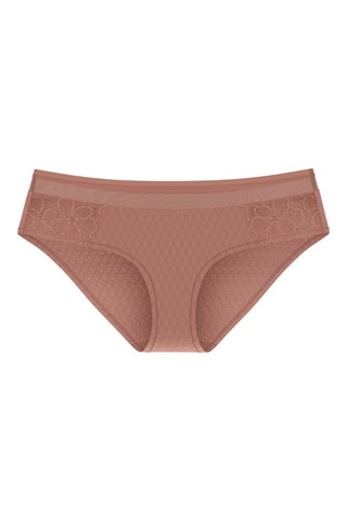 Culotte Azalea Florale Hipster  - Marron