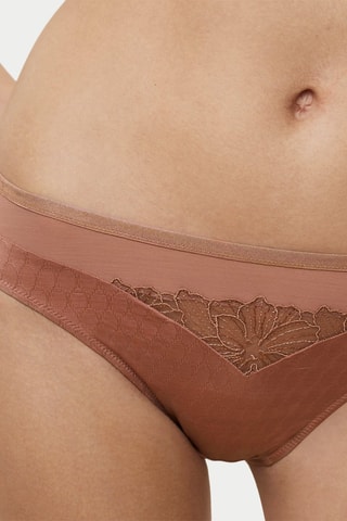 Culotte Azalea Florale Tai  - Marron