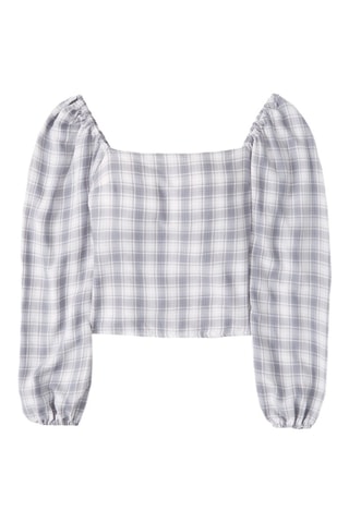 Crop top - Gris claro