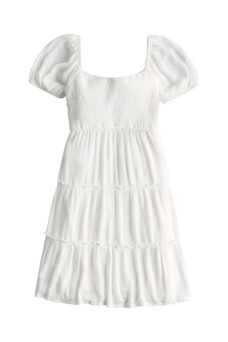 Vestido evasé - Blanco