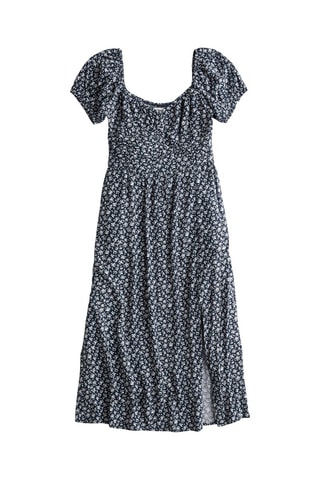 Vestido recto - Azul cobalto