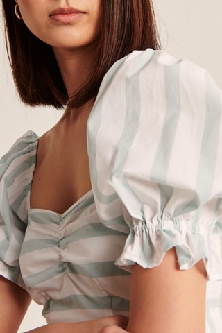 Vestido midi - Blanco