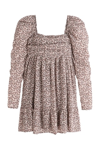 Vestido evasé - Negro