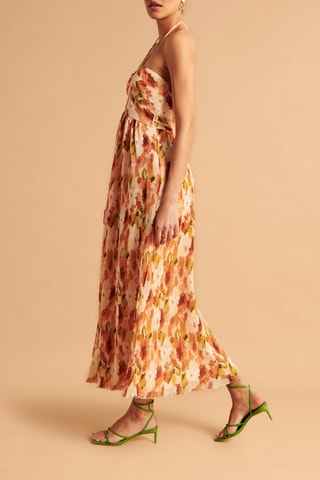 Vestido largo - Beige