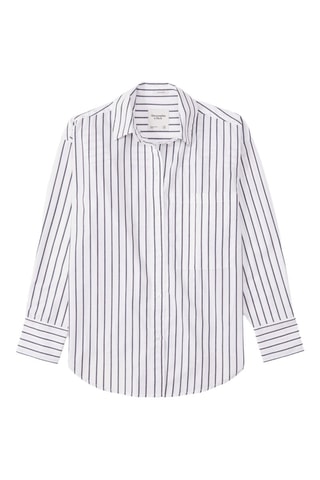 Camisa - Azul marino y blanco