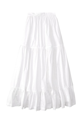 Falda larga - Blanco