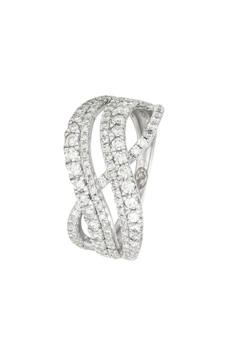 Anillo Rodalia - Oro blanco y diamantes