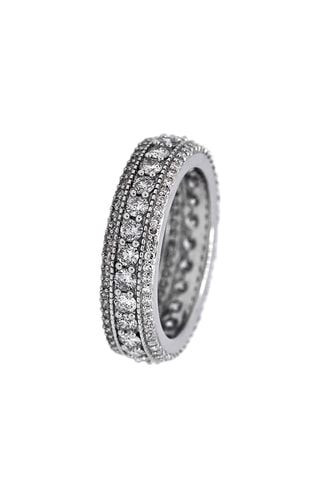 Anello Maitreya - Oro bianco e diamanti