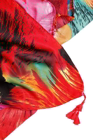 Pareo - 
Rosso e blu