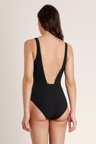 Fato de banho ampliforma - Preto