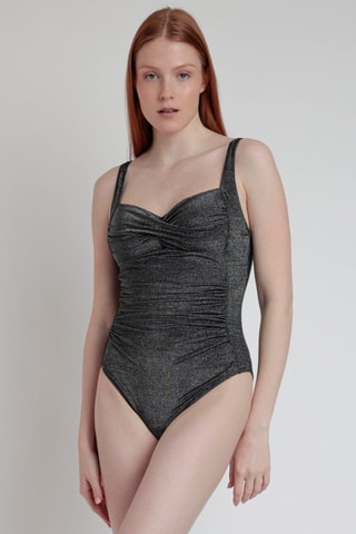 Fato de banho com copas Classic - Preto