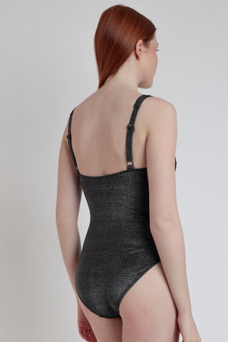 Fato de banho com copas Classic - Preto