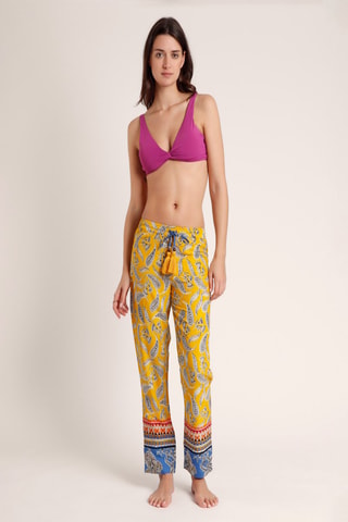 Pantaloni - 
Giallo e blu