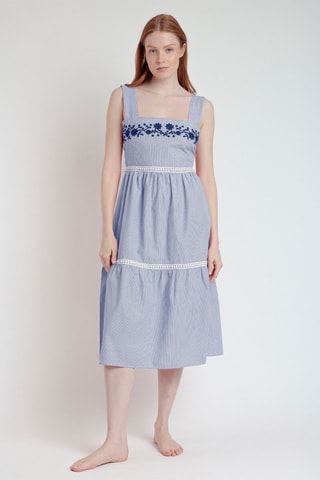 Abito midi Sail Time - Blu