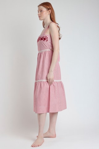 Abito midi Sail Time - Rosso