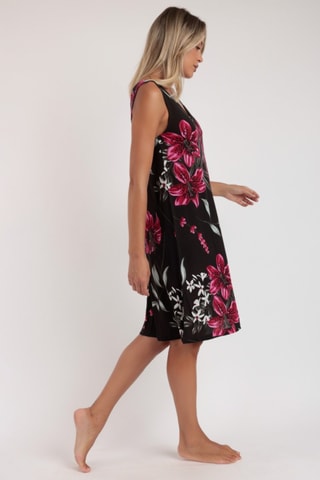 Abito midi Shiny Braid - Marrone