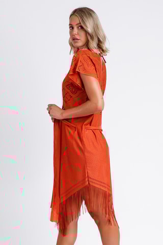 Abito taglio dritto - Arancione