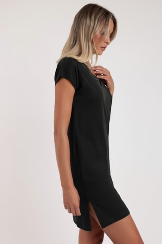 Abito taglio dritto Punk Beach - Nero