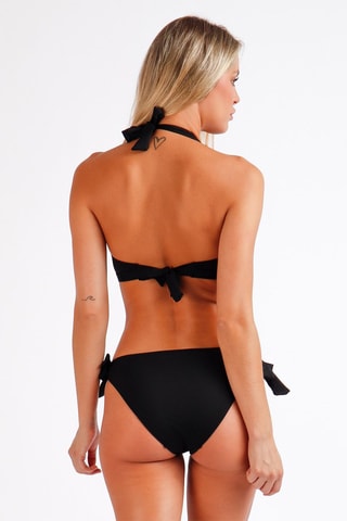 Bikini - 
Nero e rosa