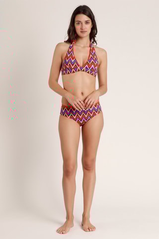 Bikini - 
Arancione e blu