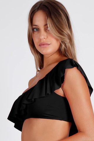 Bikini con coppe - Nero