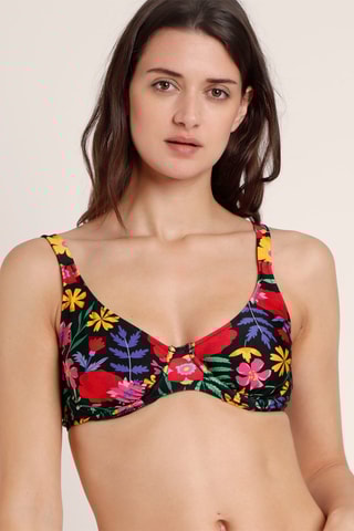 Bikini - 
Nero e rosso