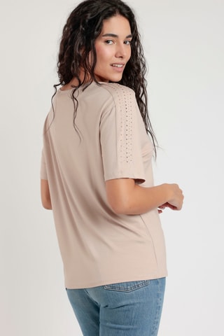 T-shirt - Beige