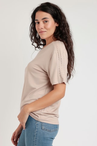 T-shirt - Beige