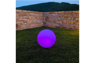 2 boules lumineuses intérieur et extérieur LED solaires Solsty C30