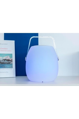 Baladeuse musicale Bluetooth sans fil LED So Play - Blanc - 5 W