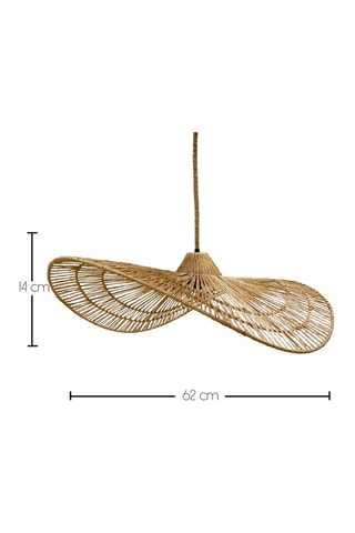 Suspension avec ampoule LED nomade Marbella