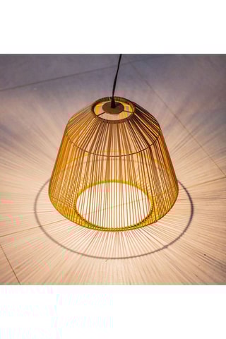 Suspension solaire LED Maya - Naturel